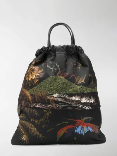ETRO Zaino con stampa nero | MODES