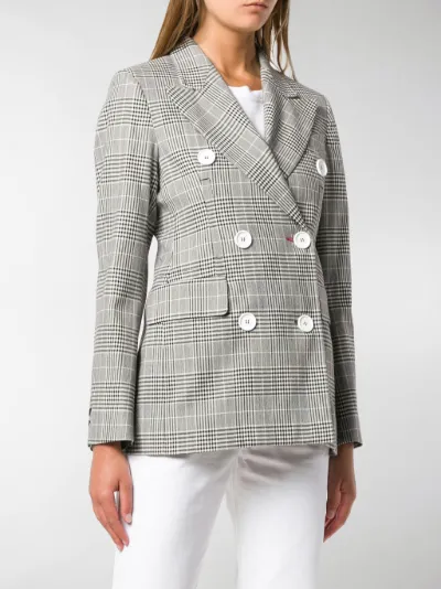 witchery mini check blazer