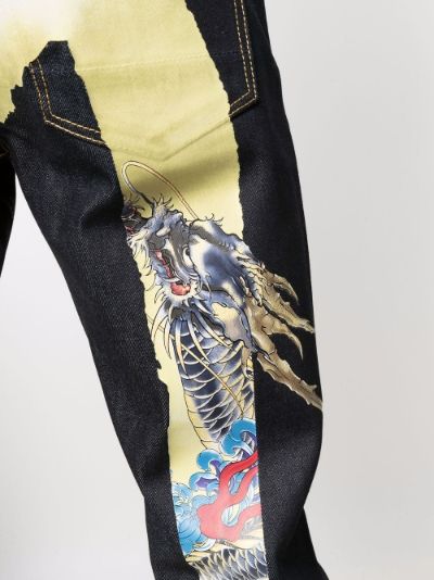 evisu straight jeans