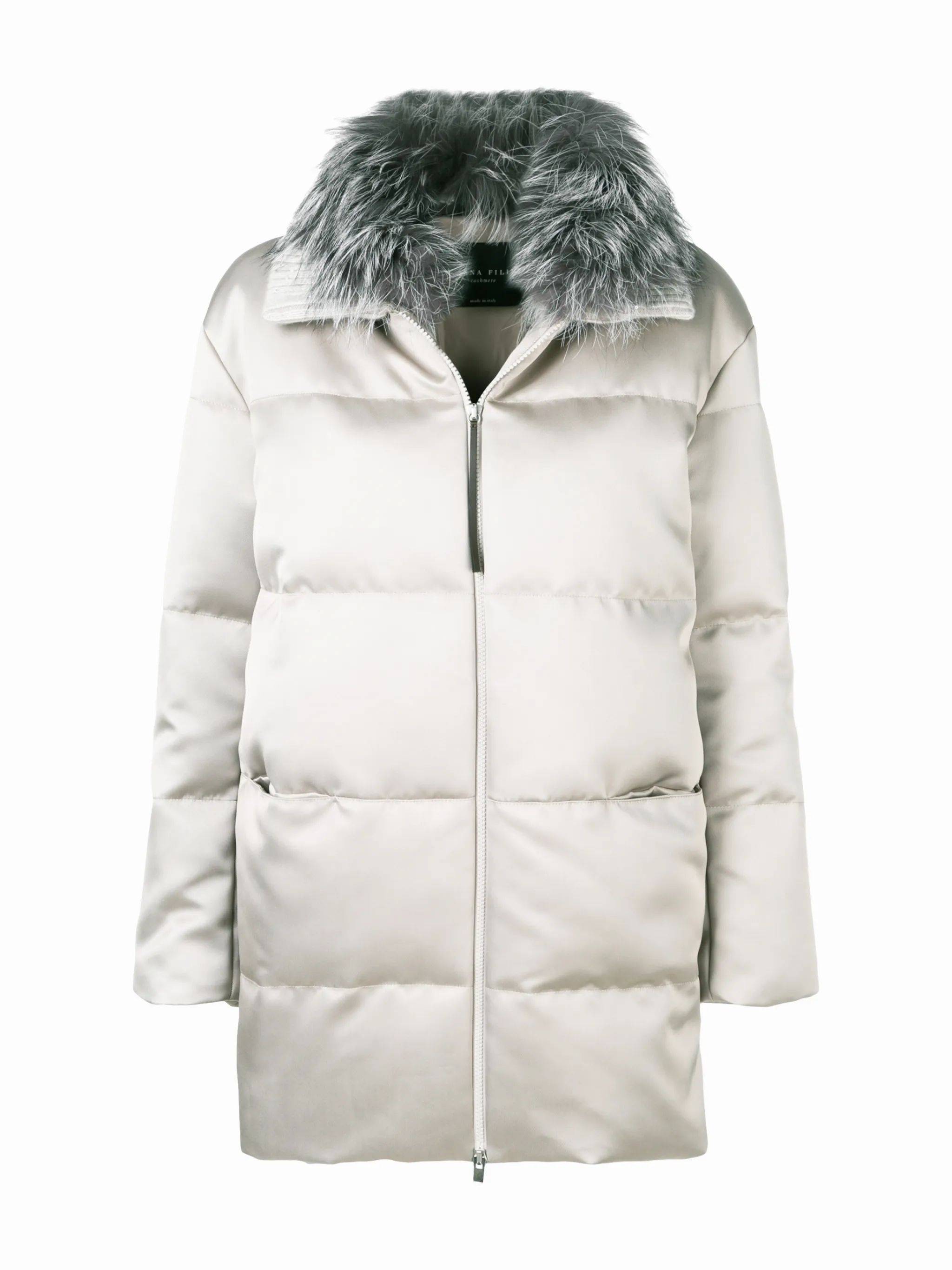 Fabiana Filippi fur collar puffer coat | Eraldo.com HR