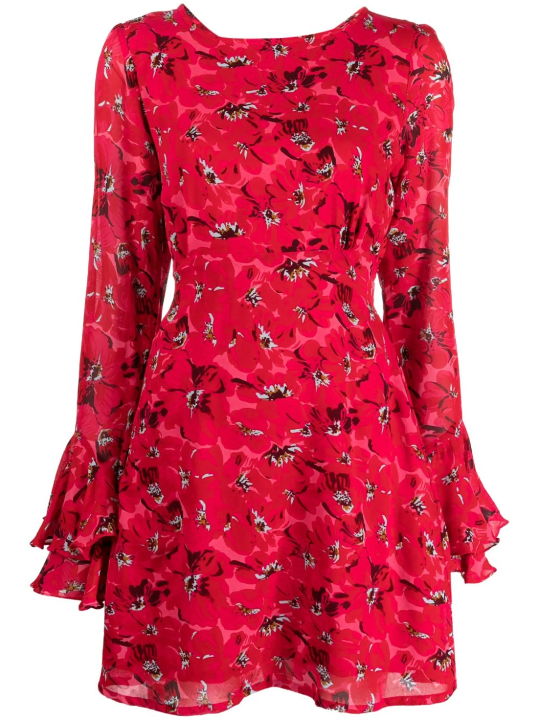 floral-print open-back minidress | Faithfull the Brand | Eraldo.com US