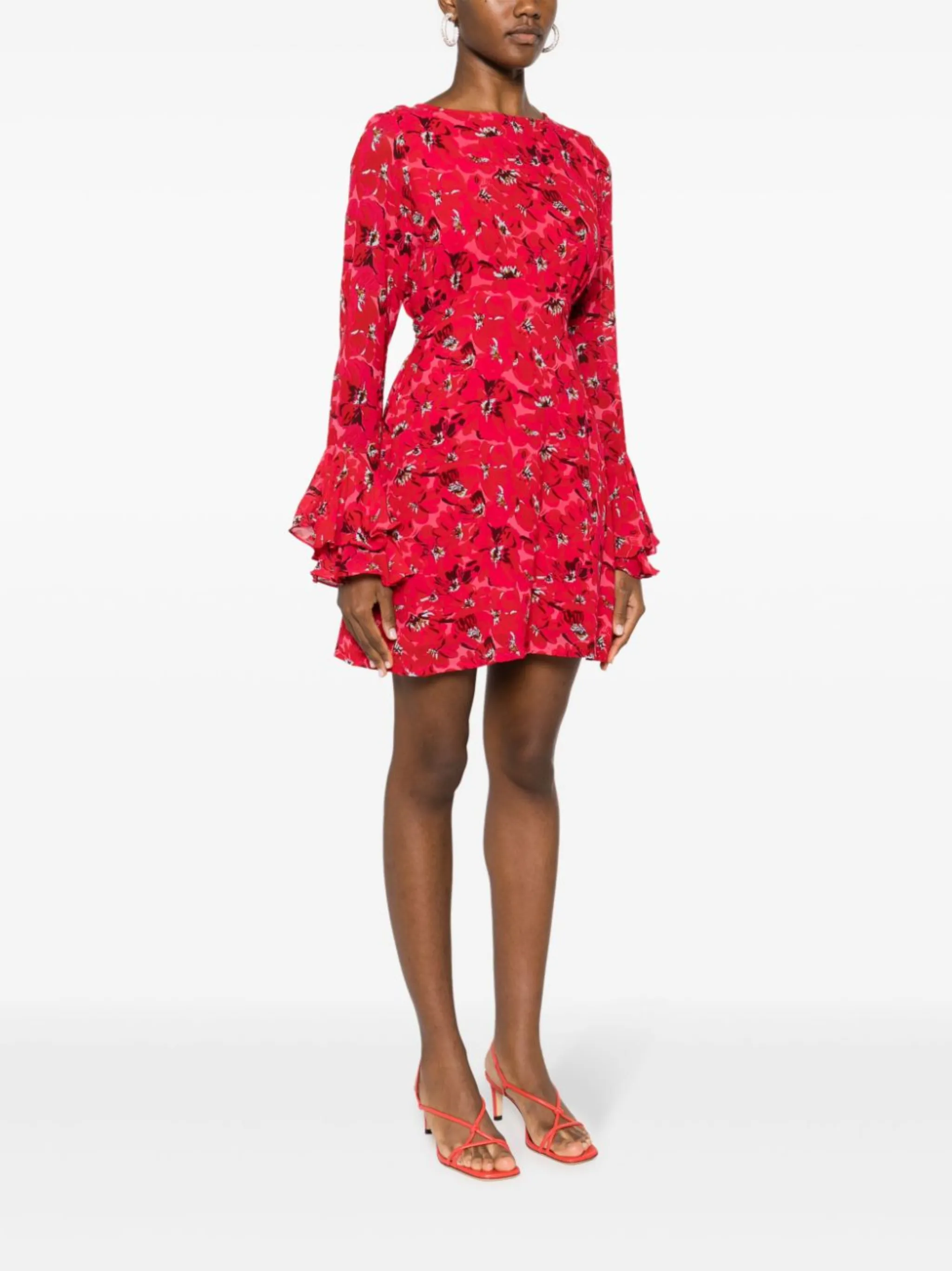 Faithfull the Brand floral-print open-back minidress | Eraldo.com UK