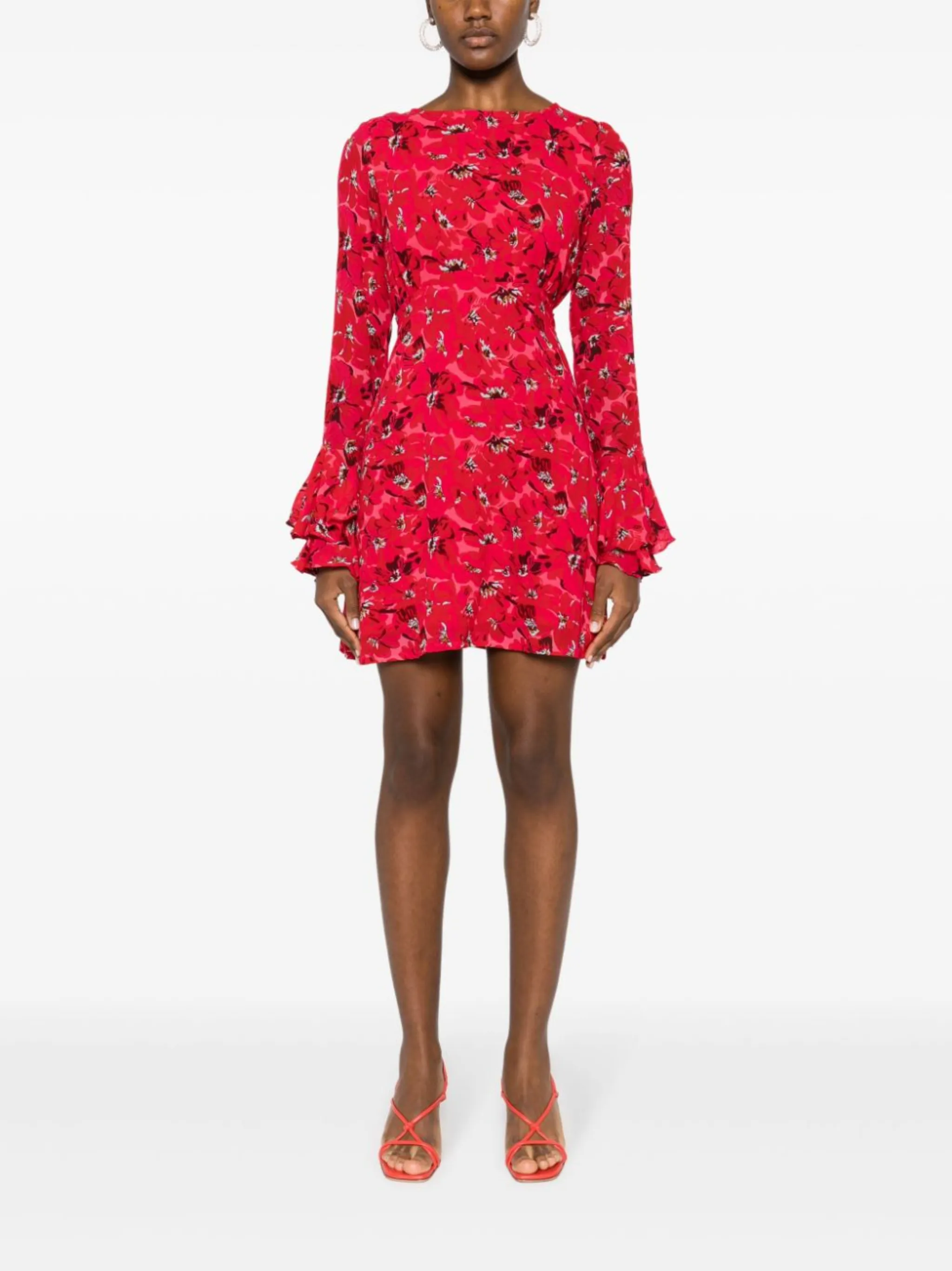 Faithfull the Brand floral-print open-back minidress | Eraldo.com UK