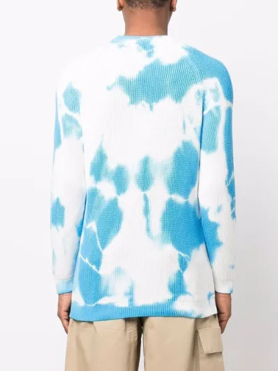 tie dye cotton sweatshirt