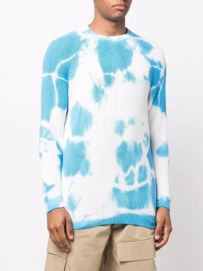 tie dye cotton sweatshirt