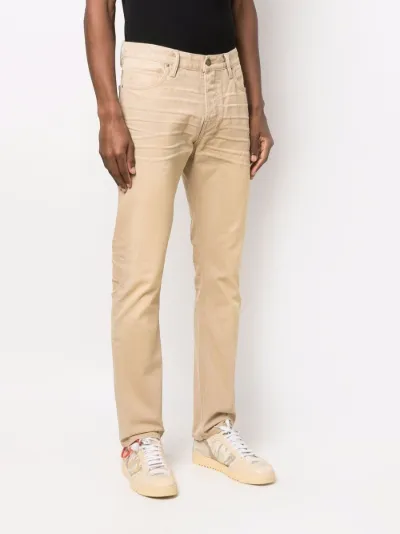 high-rise straight-leg jeans | Fear Of 