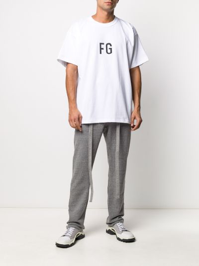 monogram print cotton T-shirt | Fear Of God | Eraldo.com US