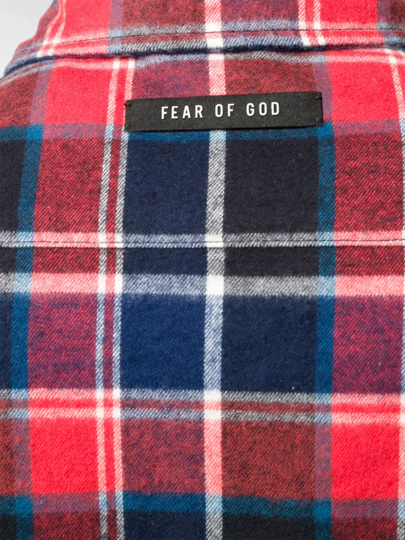 fear of god red flannel