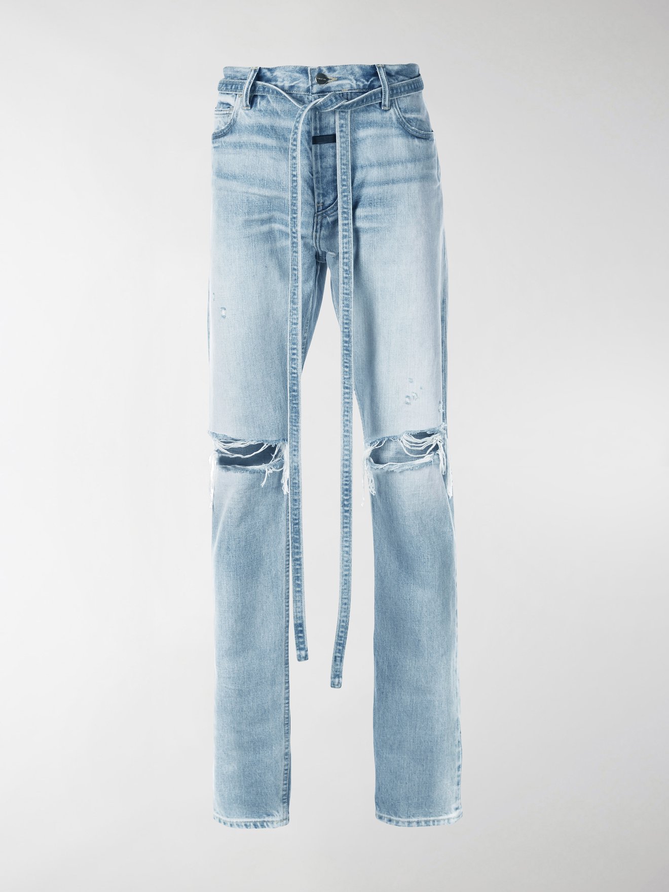 fear of god ripped jeans