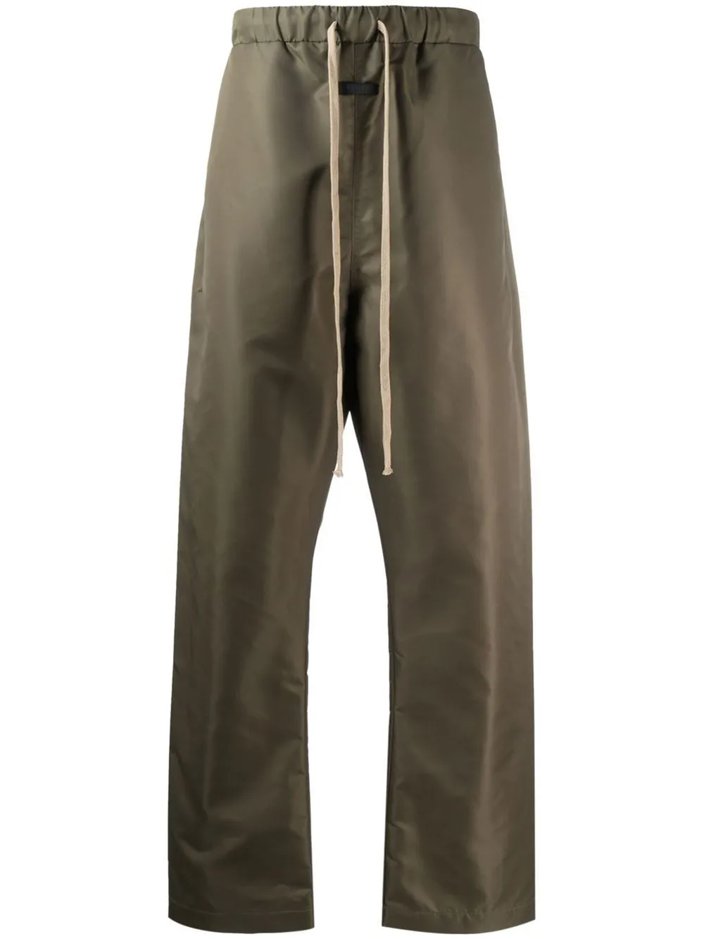 satin-finish drawstring waist trousers | Fear Of God | Eraldo.com