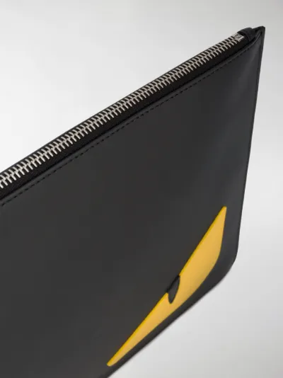 fendi eye clutch