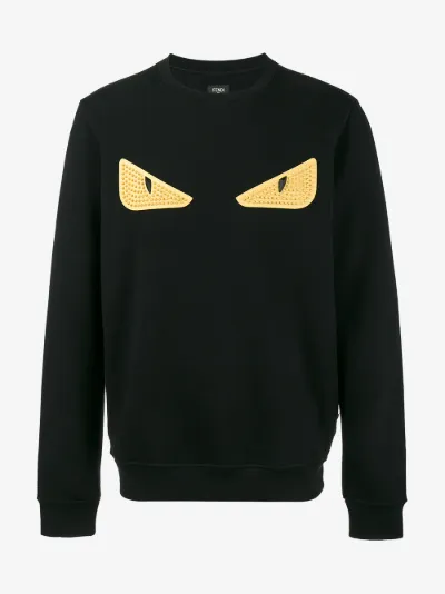 Fendi Bag Bugs eyes sweatshirt | Browns