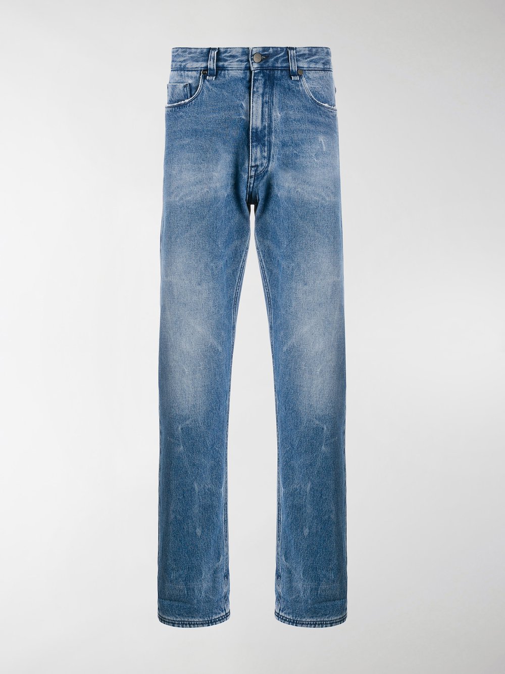 baggy straight cut jeans