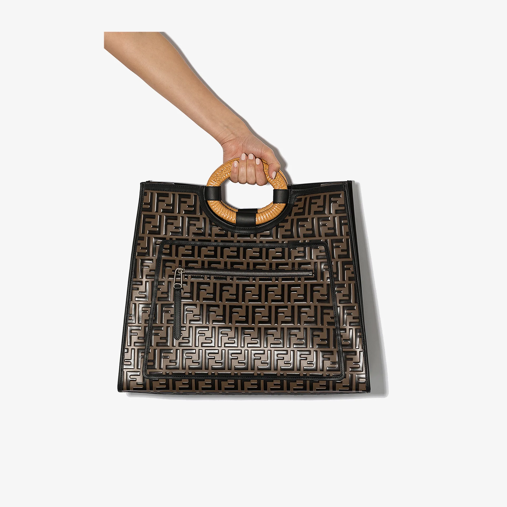 fendi black tote