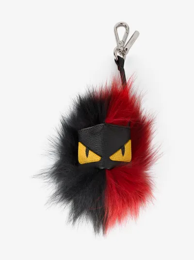 fendi monster keyring