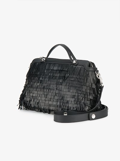 fendi boston bag black