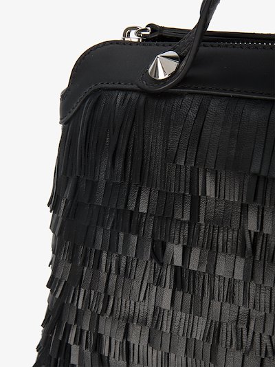 fendi boston bag black