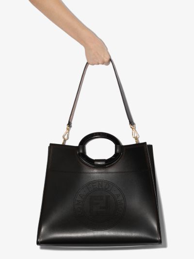 fendi black tote bag