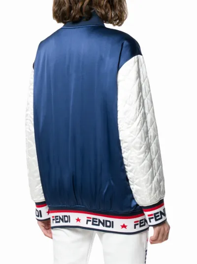 Con StampaFendi Bomber StampaFendi Con Reversibile Bomber Reversibile thosBrQxdC