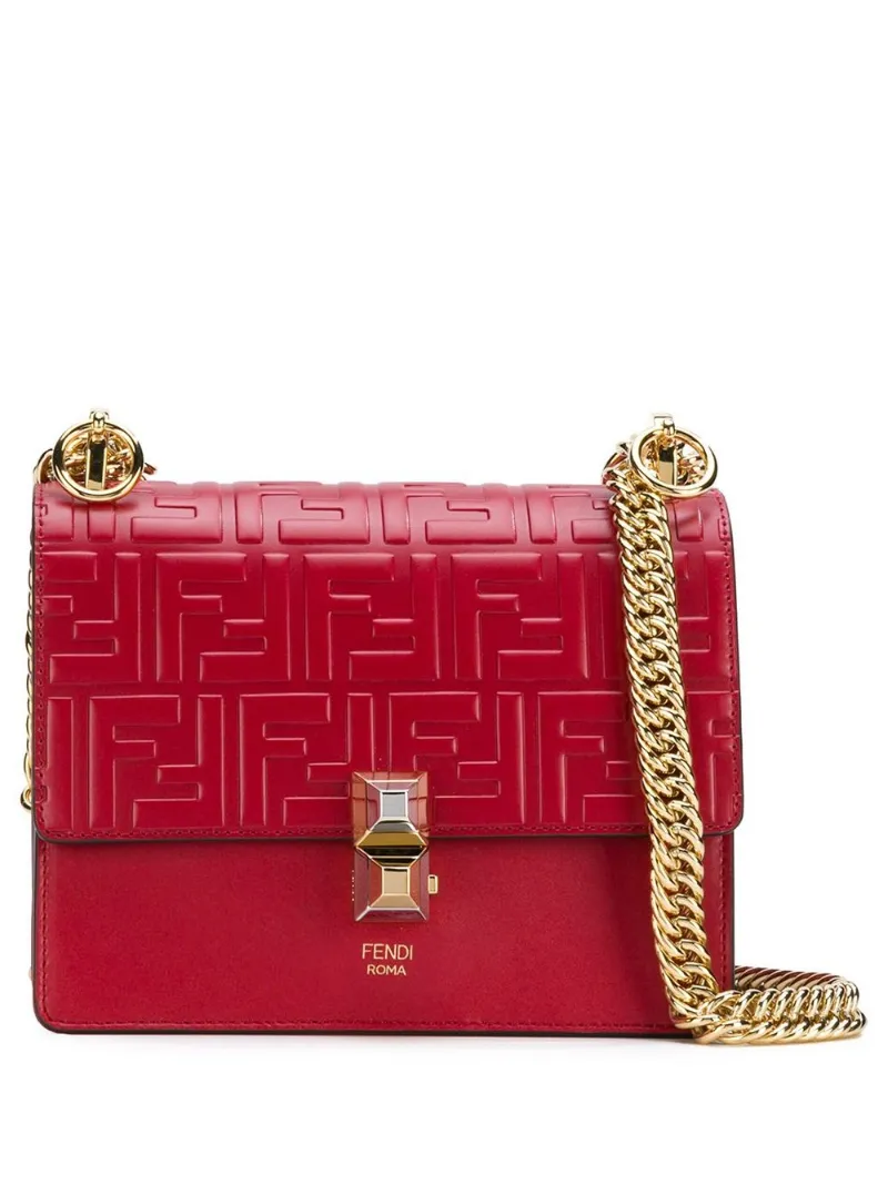Fendi Borsa Kan I piccola rosso | MODES