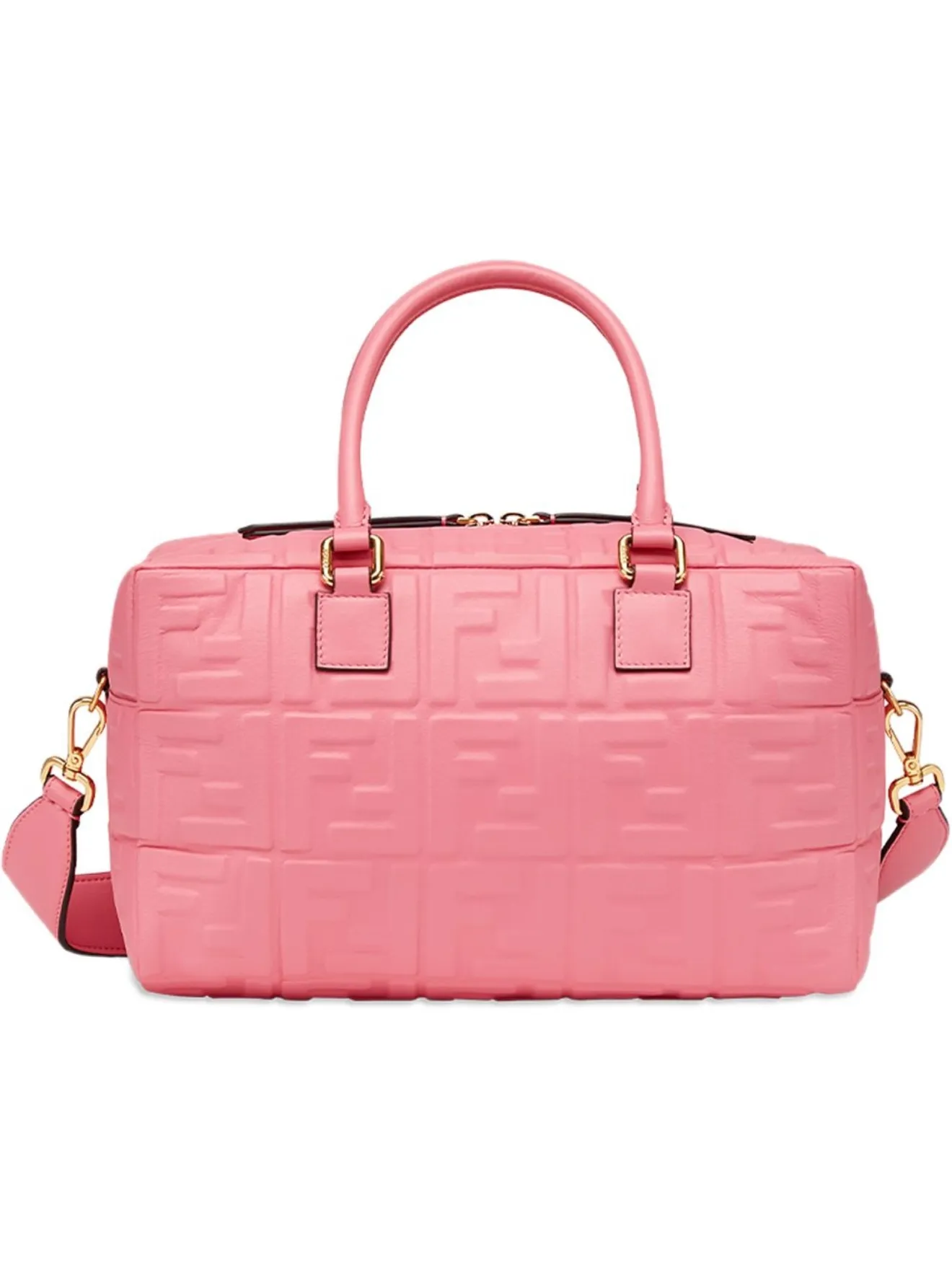 Fendi Borsa tote piccola Boston rosa | MODES