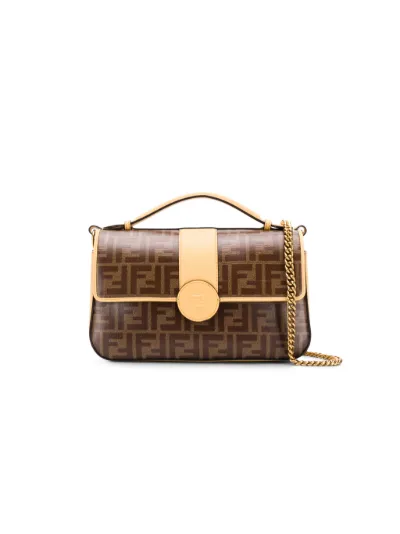 fendi double f shoulder bag