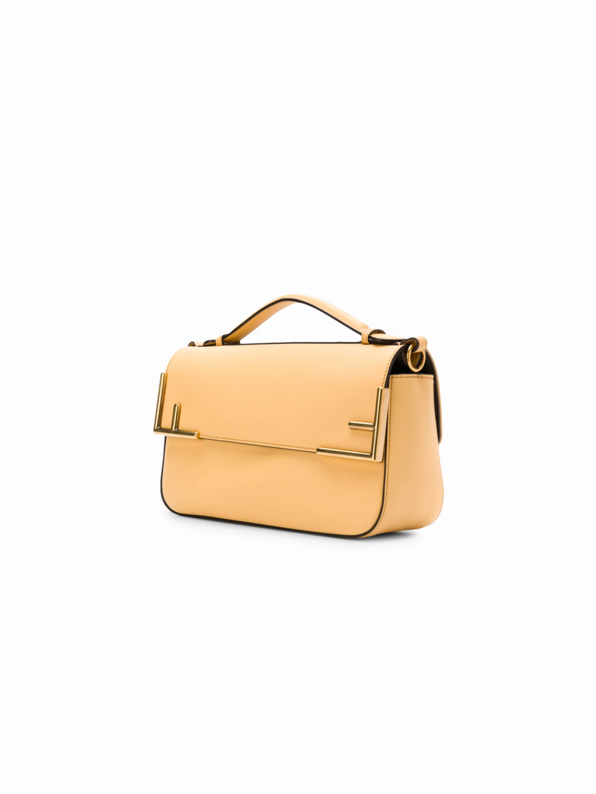 Fendi double f leather shoulder bag sale