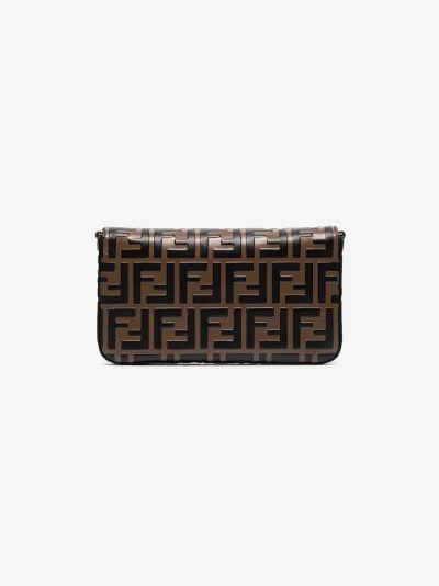fendi ff logo crossbody bag