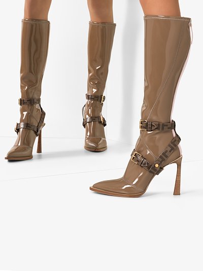 fendi high heel boots