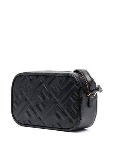 Fendi Black Camera Case Leather Cross Body Bag