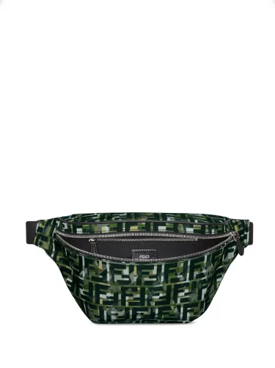 fendi print belt