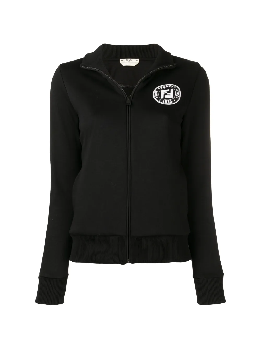 Fendi black jersey sweatshirt hotsell