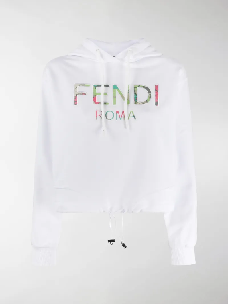 fendi hoodie white