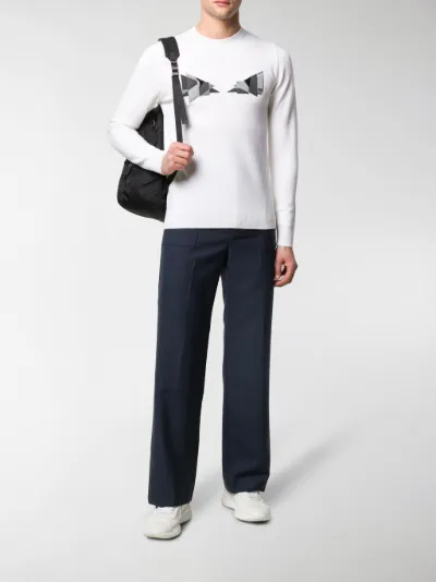 fendi sweatpants with eyes