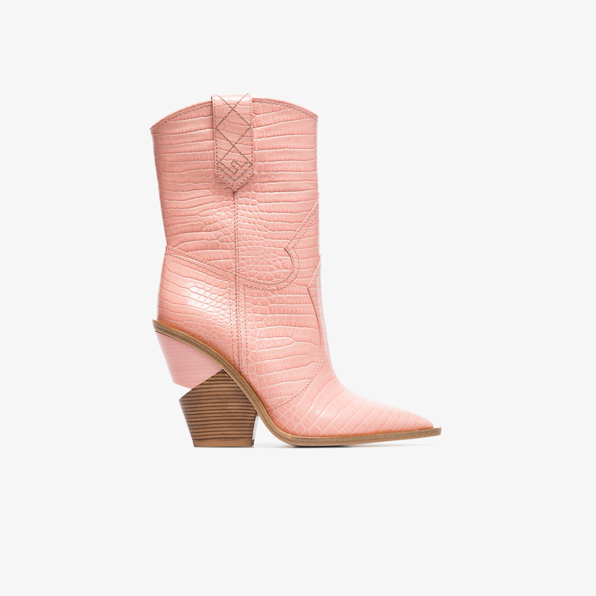 pink fendi boots