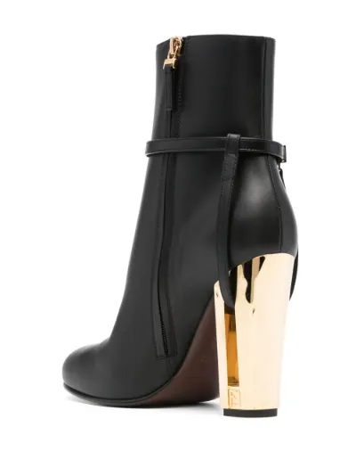 Fendi hot sale gold boots