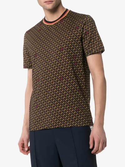 fendi diagonal t shirt