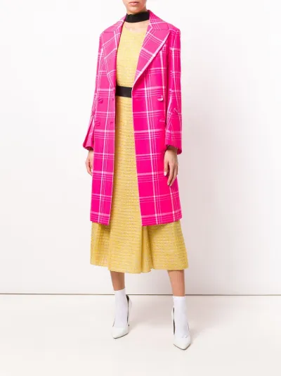 fendi pink coat