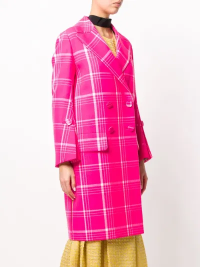 fendi pink coat