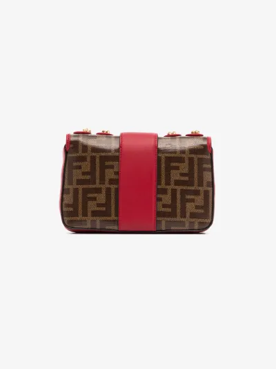 fendi mini logo print double f