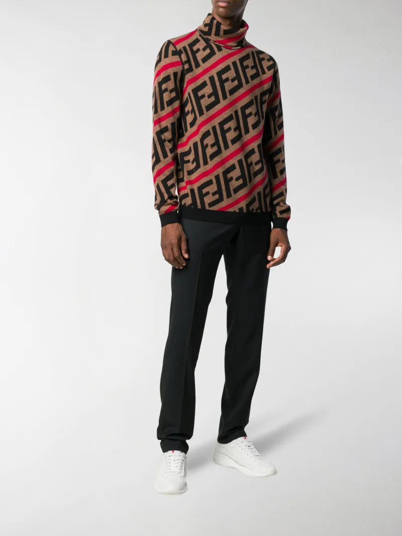 fendi double f sweater