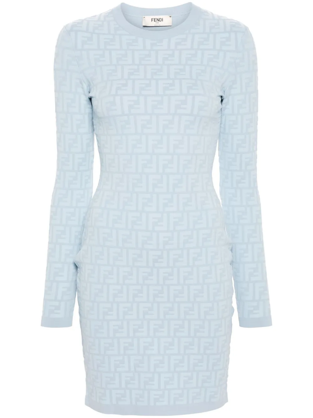 FENDI embossed FF bodycon dress Eraldo SA