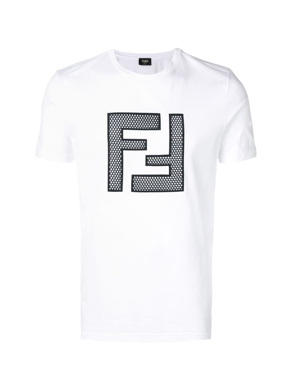 FENDI embroidered FF logo T-shirt | Eraldo.com FR