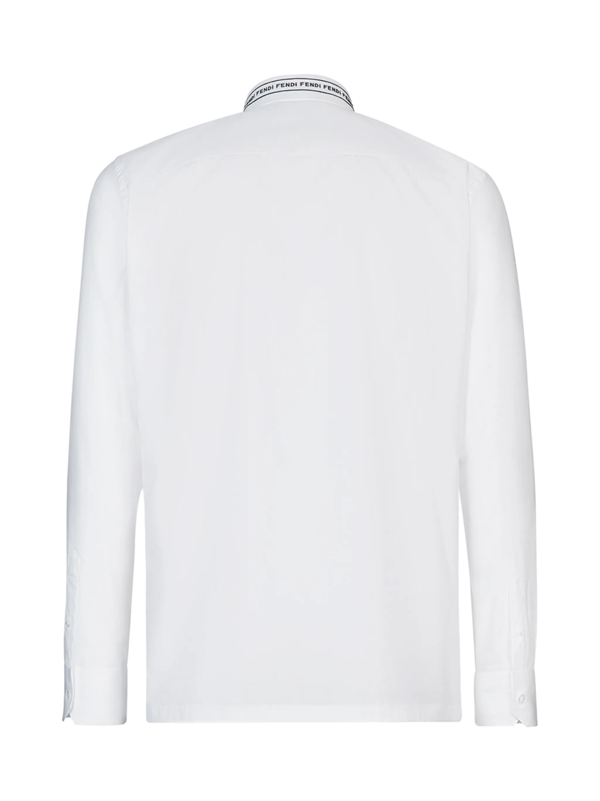 FENDI embroidered logo collar shirt | Eraldo.com US FENDI embroidered logo collar shirt | Eraldo.com US
