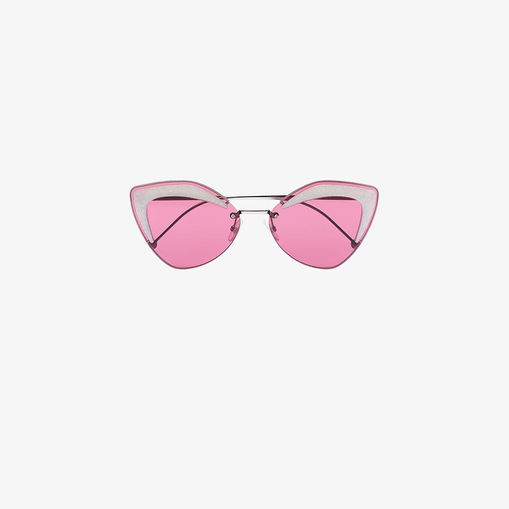 fendi pink cat eye sunglasses