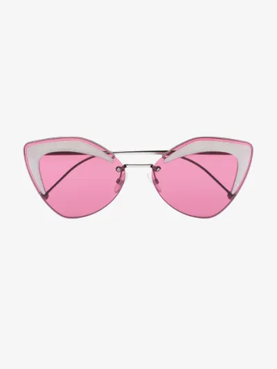 fendi pink cat eye sunglasses