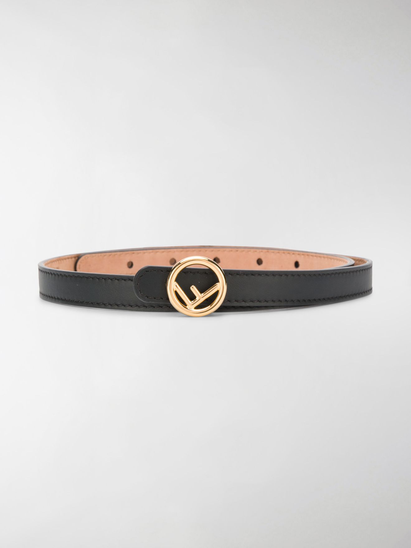 fendi slim belt