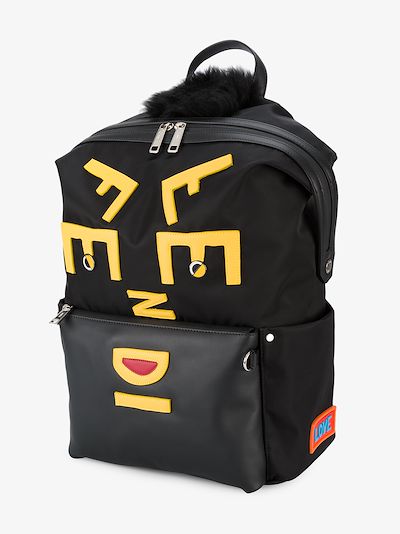 fendi face backpack