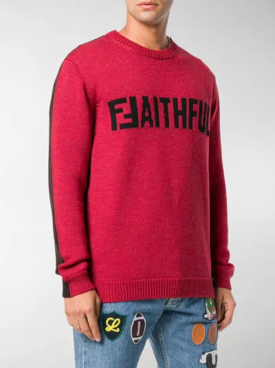 fendi jumper red