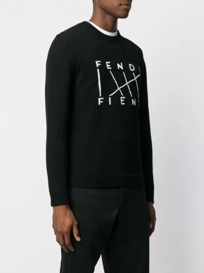 grey fendi jumper